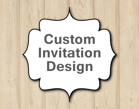 Custom Invitation Design - Personalized Design | Personalized Digital Card